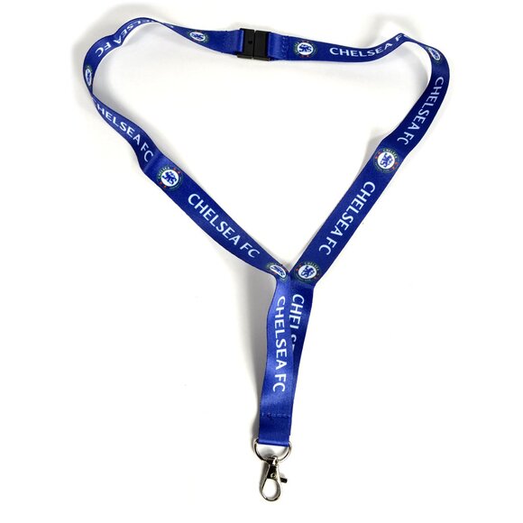 Chelsea FC Official Club Crest Lanyard - Picture 1 of 2